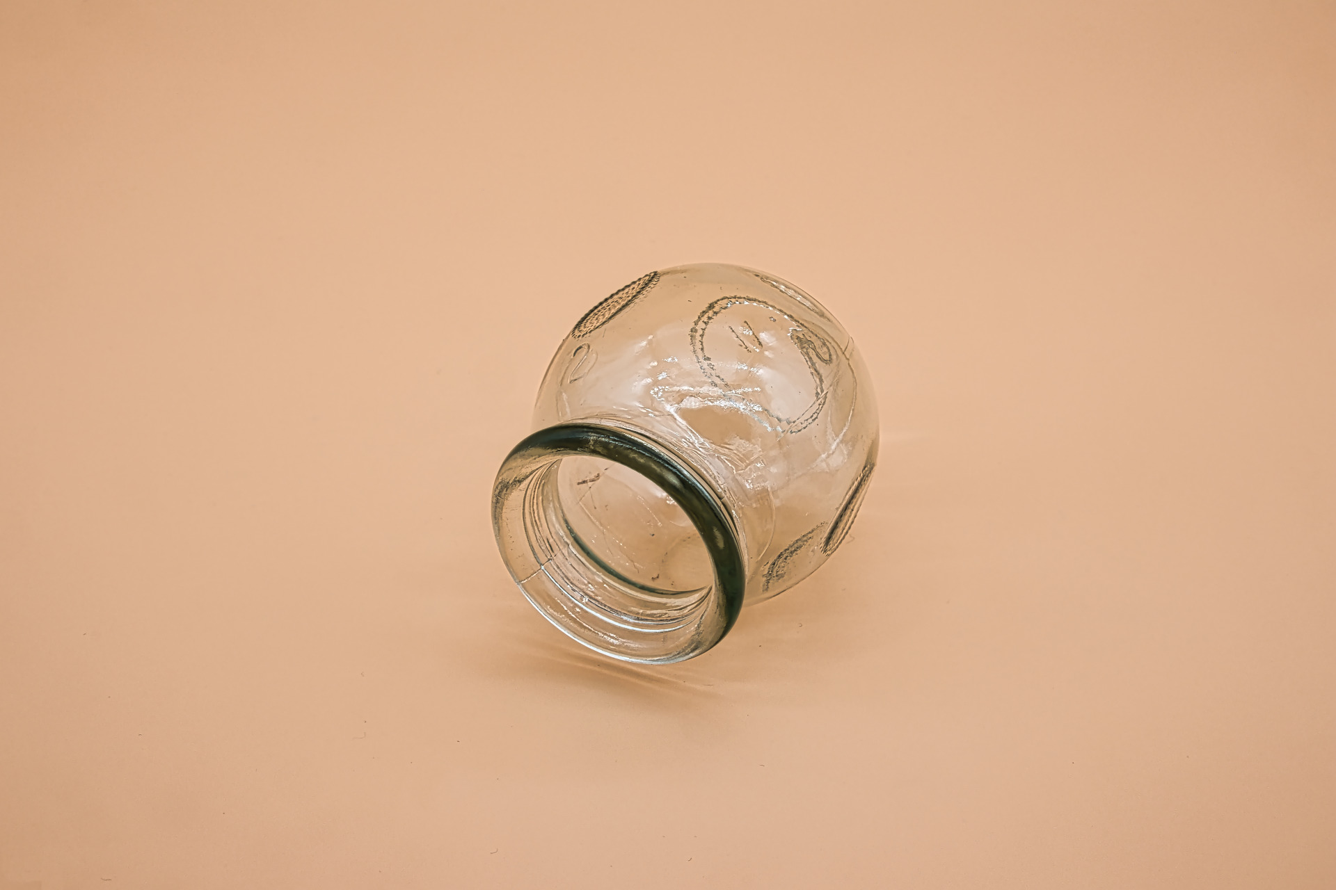 Schröpfkopf Glas dickwandig 4,5 cm