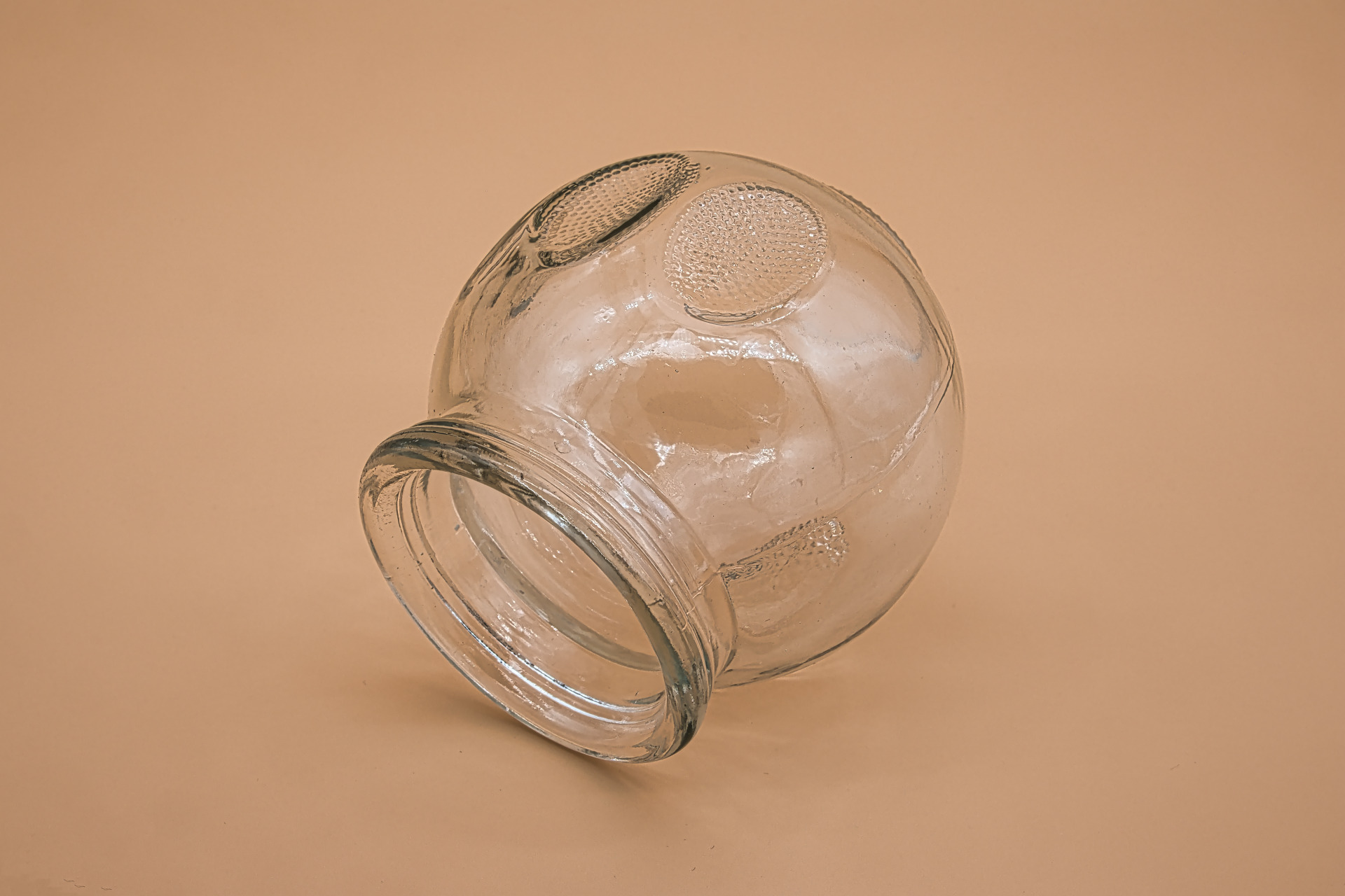 Schröpfkopf Glas dickwandig 7,5 cm