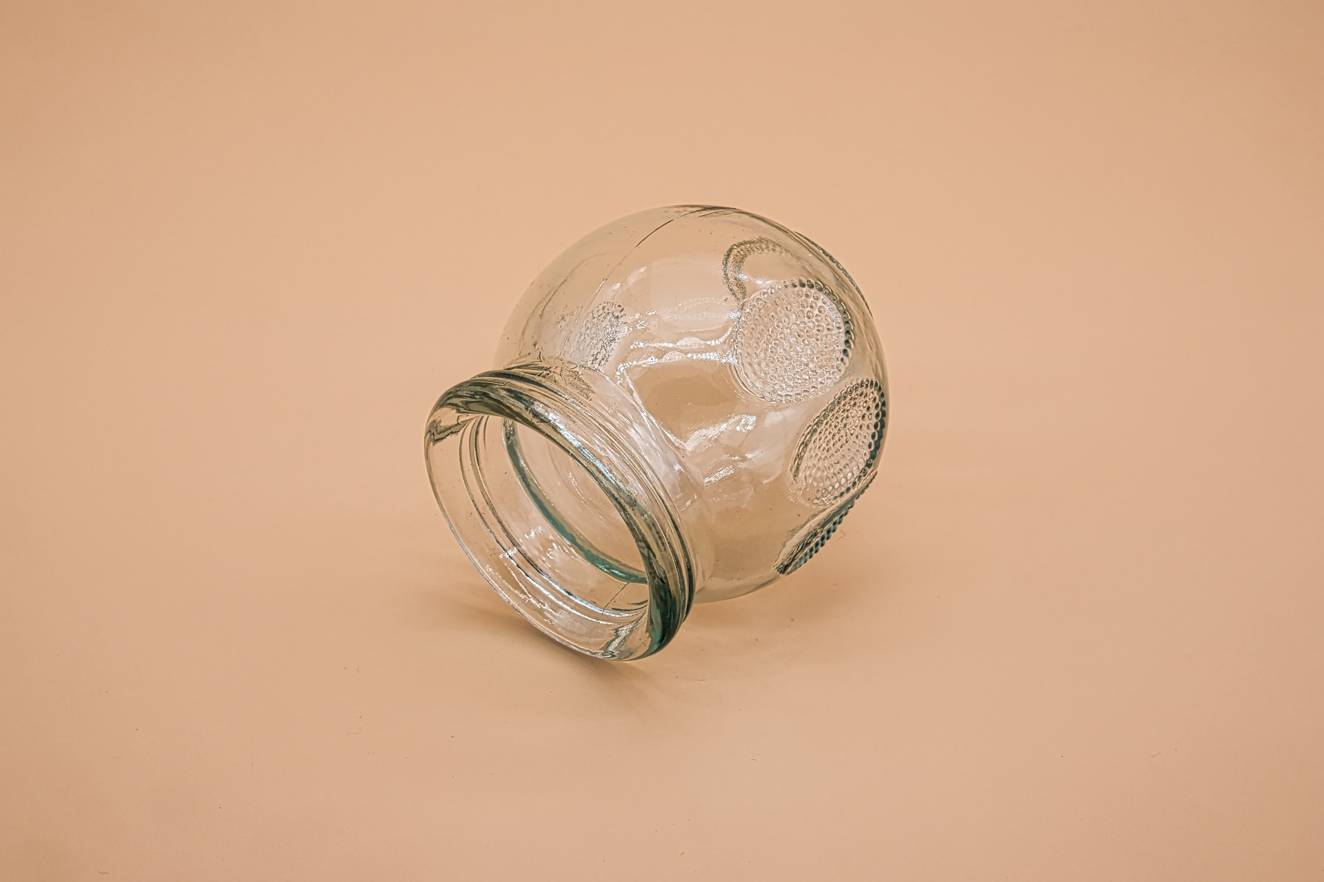 Schröpfkopf Glas dickwandig 5,5 cm