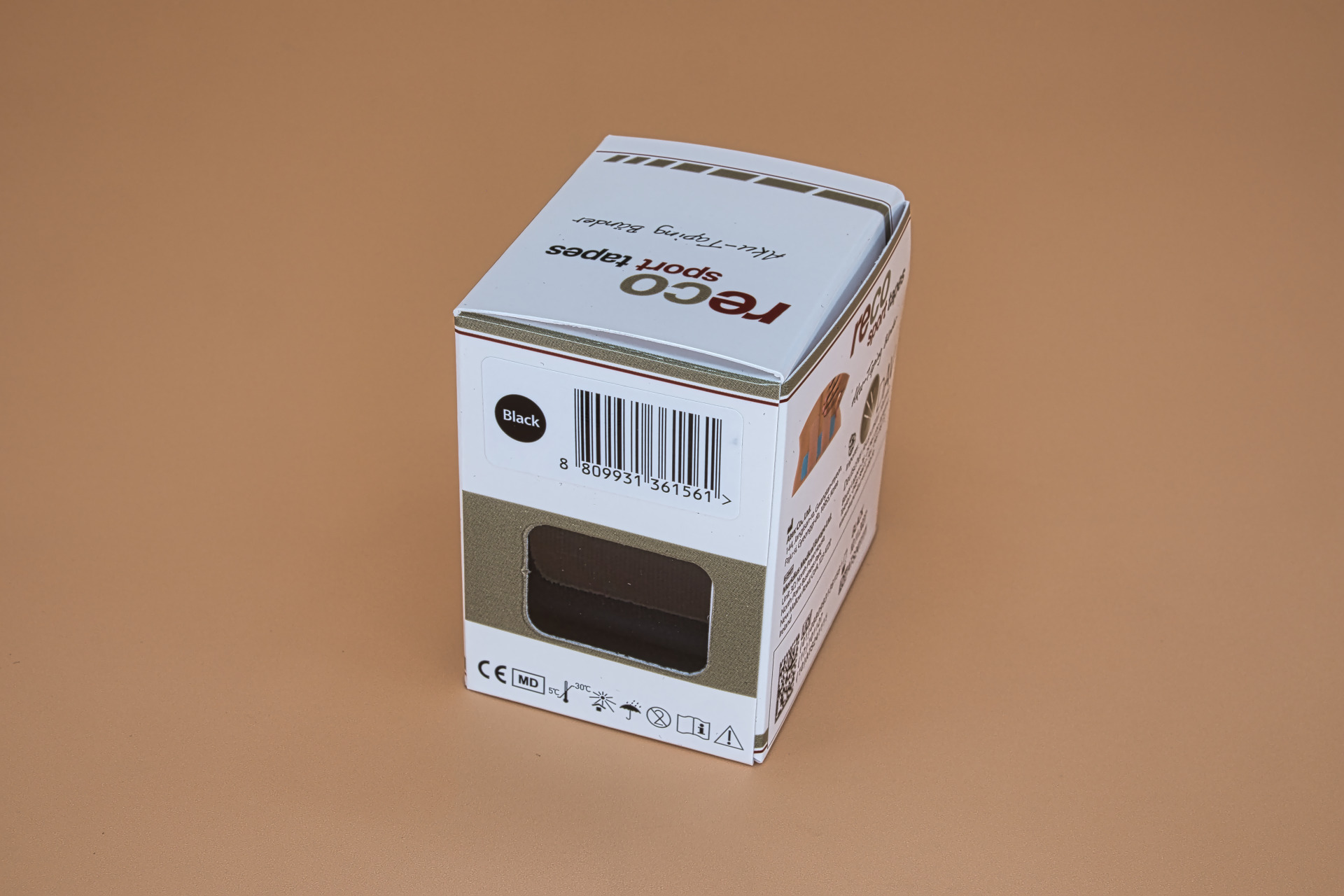 Kinesiologie Aku-Tape Marke reco® 5 m x 5 cm schwarz (Spenderschachtel mit 1 Rolle) Kinesiologie Aku-Tape Marke reco® 5 m x 5 cm schwarz (Spenderschachtel mit 1 Rolle)