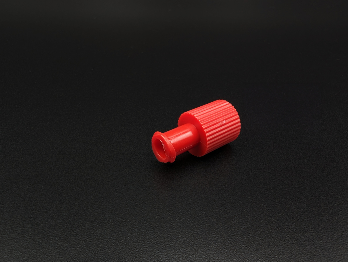 Universal-Verschlusskappe rot (Rotkäppchen) (Schachtel mit 100 Stück) Universal-Verschlusskappe rot (Rotkäppchen) (Schachtel mit 100 Stück)