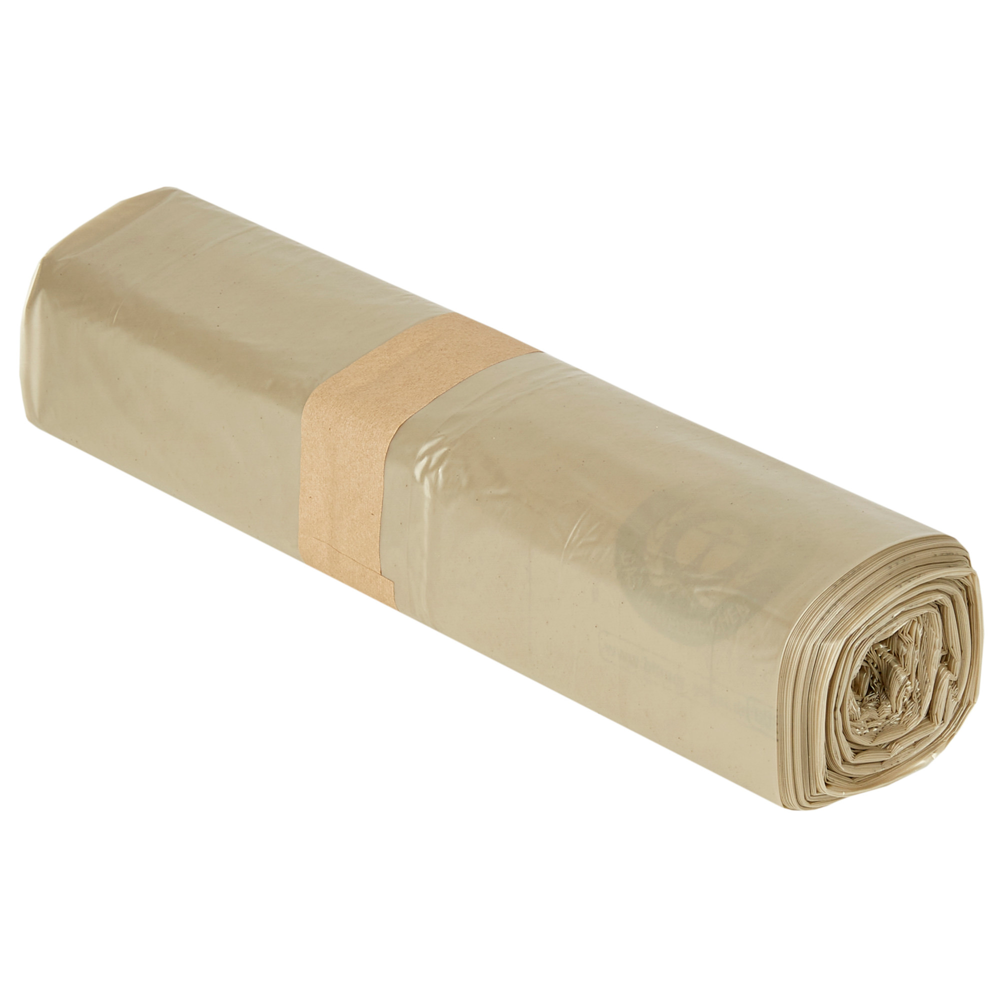 Müllsack, PE, 700 mm x 1100 mm (120 l), Typ 60, transparent (Karton mit 10 Rollen à 25 Sack)